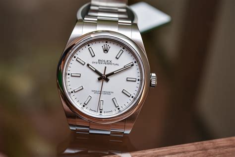 rolex oyster perpetual white face|39mm rolex oyster perpetual.